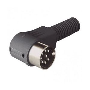 MAWI 80 SN B UM Black | 931578100 | 8 Pin DIN Plug