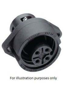 CA 3 GD | 7802 | 3+PE Panel-mounted socket connector