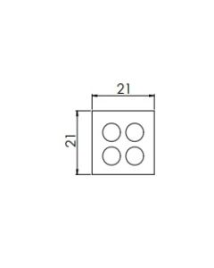 icotek 41550 | KT - DT 7 | Cable Grommet