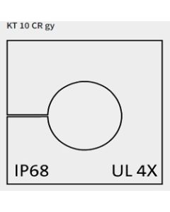 KT 10 CR gy | 41210.601 | KT CR cable grommets