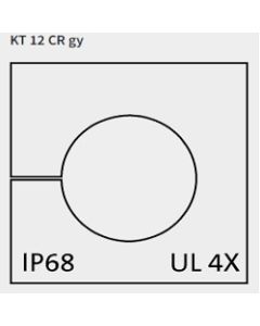 KT 12 CR gy | 41212.601 | KT CR cable grommets