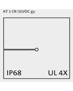 KT 1 CR (S)VOC gy | 39941.600 | KT CR cable grommets