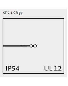 KT 2|1 CR gy | 39942.601 | KT CR cable grommets