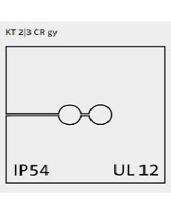 KT 2|3 CR gy | 39939.601 | KT CR cable grommets