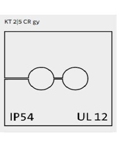 KT 2|5 CR gy | 41200.601 | KT CR cable grommets