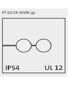 KT 2|5 CR (S)VOC gy | 41200.600 | KT CR cable grommets