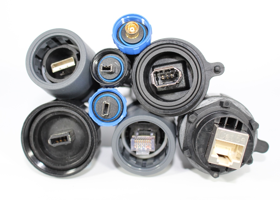 Data Connectors - Bulgin, Lumberg Automation, Amphenol