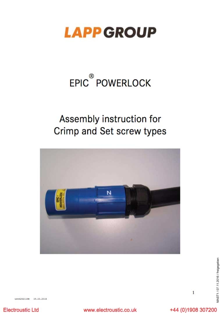 Product Catalogues - Hirschmann Industrial Connectors