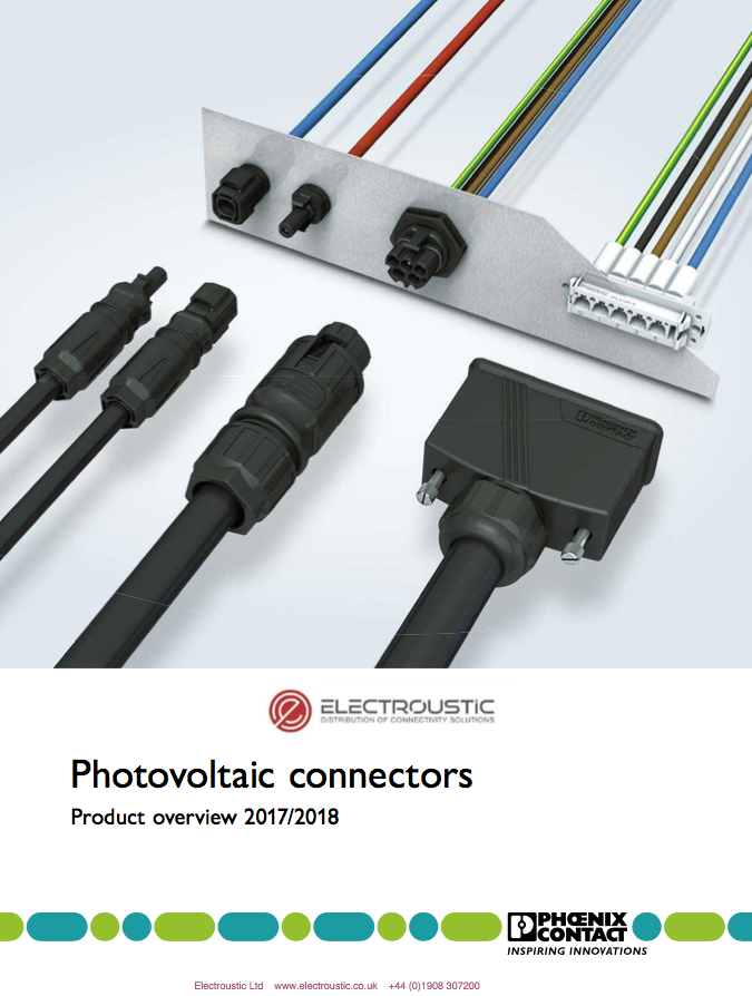 Phoenix Contact Photovoltaic Connectors